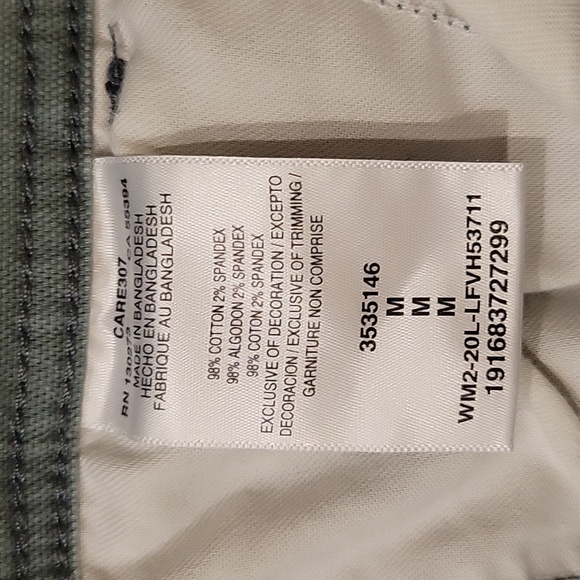 Lee Vintage modern green utility /jumpsuit size M, Green Denim - Picture 14 of 16